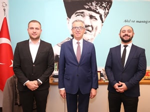 Gaziemir Belediye Başkanı Sayın Halil Arda'ya Ziyaret